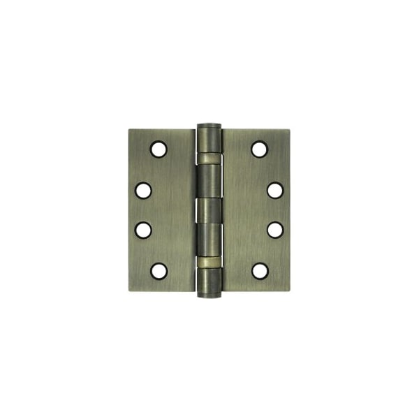 S44HDBB5 HD Square Hinges Antique Brass, 10PK